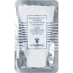 Sisley By Sisley for Women. Velvet Sleeping Mask With Saffron Flowers Sos Comfort Intense Repair Sachet Sample (4ml/0.13oz) | Perfumepur.com