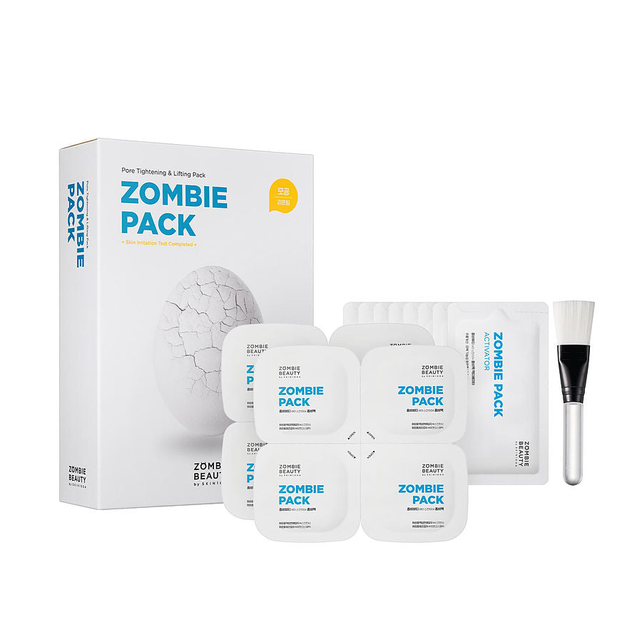 Skin1004 By Skin1004 for Women. Zombie Pack & Activator Kit- Activator Serum 8X3.5Ml + Powder 8X2G + Mini Brush (16Pcs+Brush) | Perfumepur.com