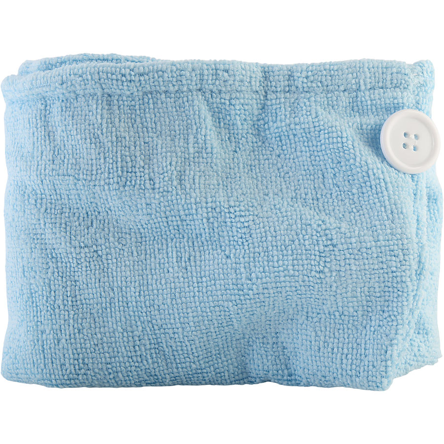 Spa Accessories By Spa Accessories for Unisex. Spa Sister Microfiber Hair Turban - Blue | Perfumepur.com