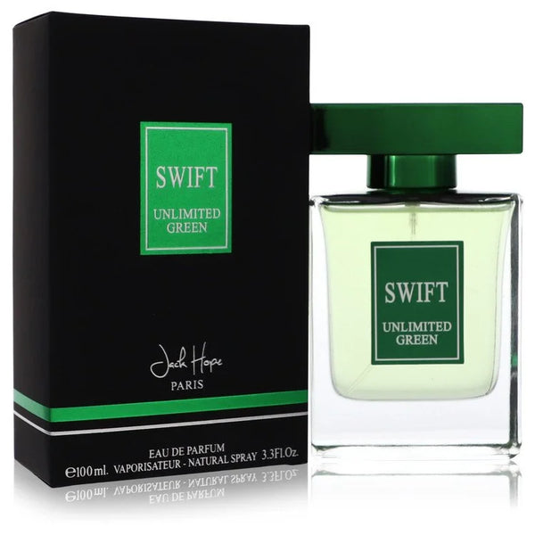 Swift Unlimited Green by Jack Hope for Men. Eau De Parfum Spray 3.3 oz | Perfumepur.com