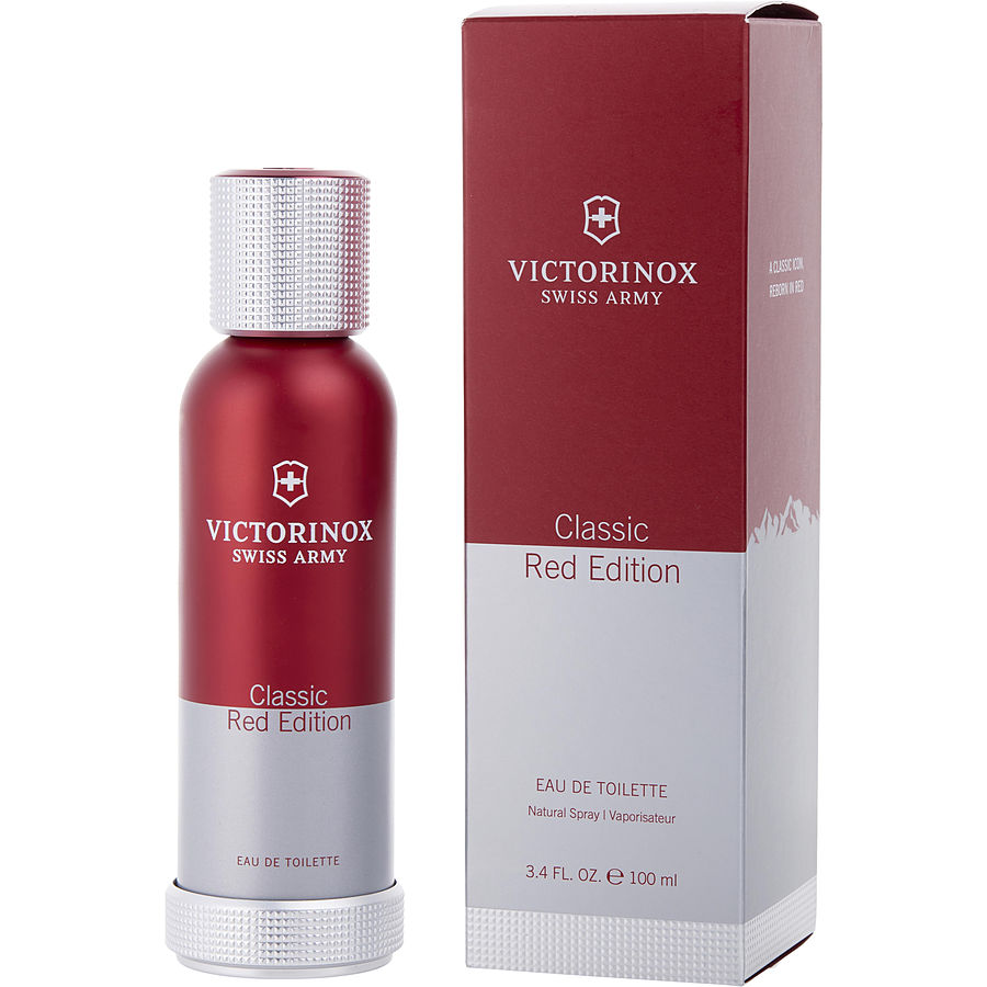 Swiss Army Red Edition by Victorinox for Men. Eau De Toilette Spray 3.4 oz | Perfumepur.com