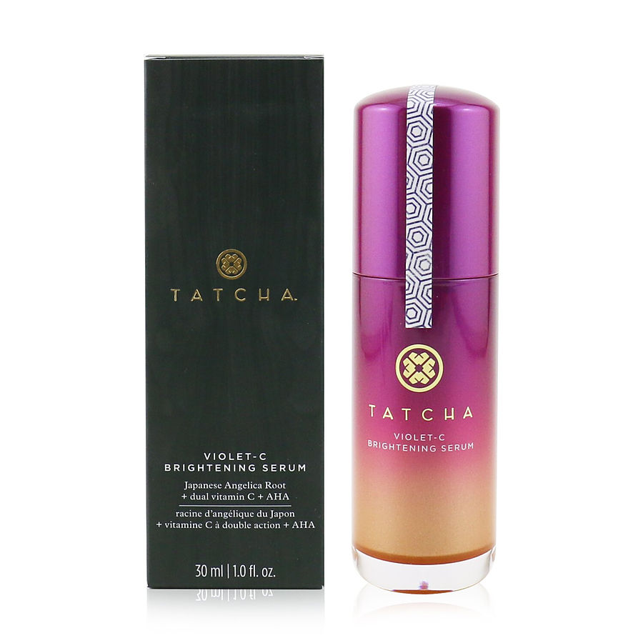 Tatcha By Tatcha for Women. Violet-C Brightening Serum (20% Vitamin C + 10% Ahas) (30ml/1oz) | Perfumepur.com