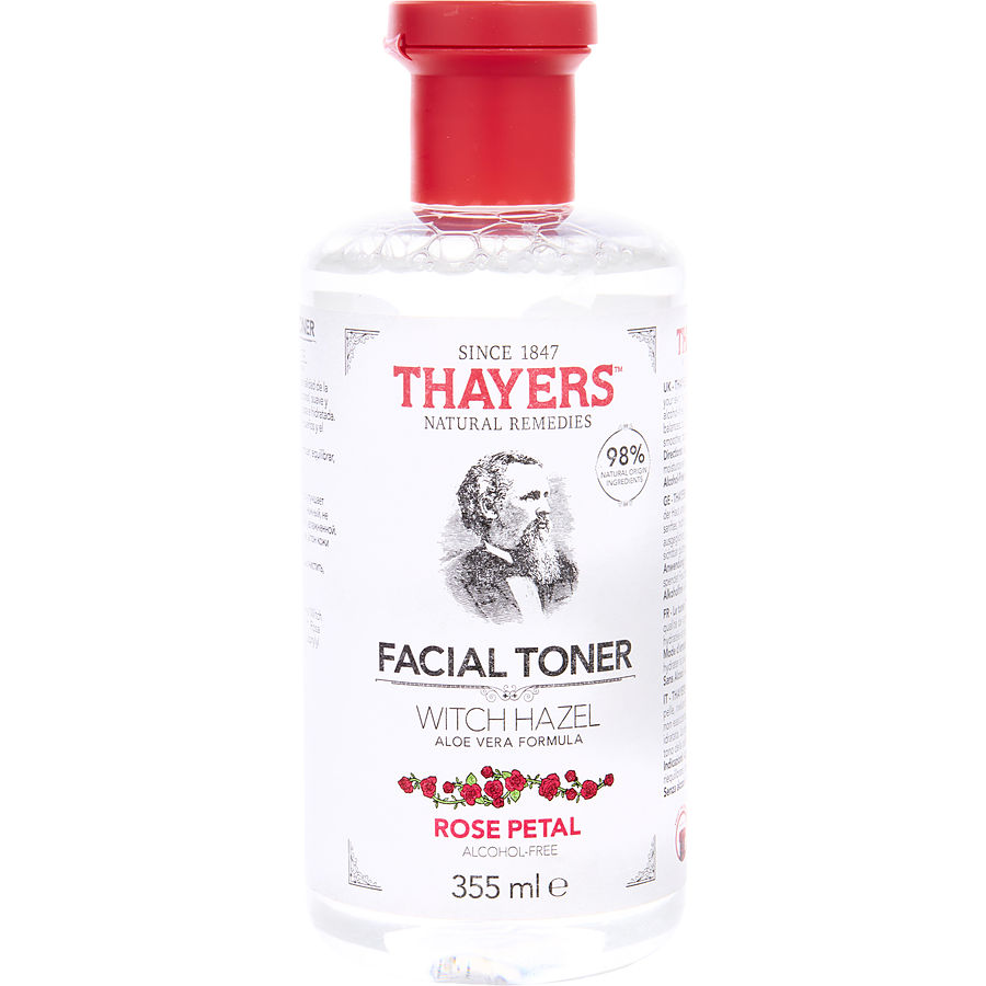 Thayers By Thayers for Women. Alcohol-Free Witch Hazel Facial Toner - Rose Petal (354ml/12oz) | Perfumepur.com