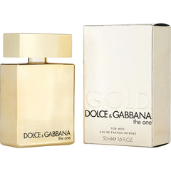 The One Gold by Dolce & Gabbana for Men. Eau De Parfum Intense Spray 1.6 oz | Perfumepur.com