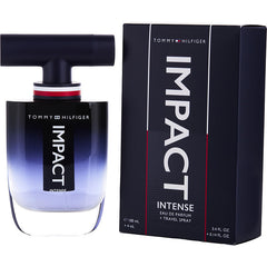 Tommy Hilfiger Impact Intense By Tommy Hilfiger for Men. Gift Set (Eau De Parfum Spray 3.4 oz + Eau De Parfum 0.13 oz Mini) | Perfumepur.com