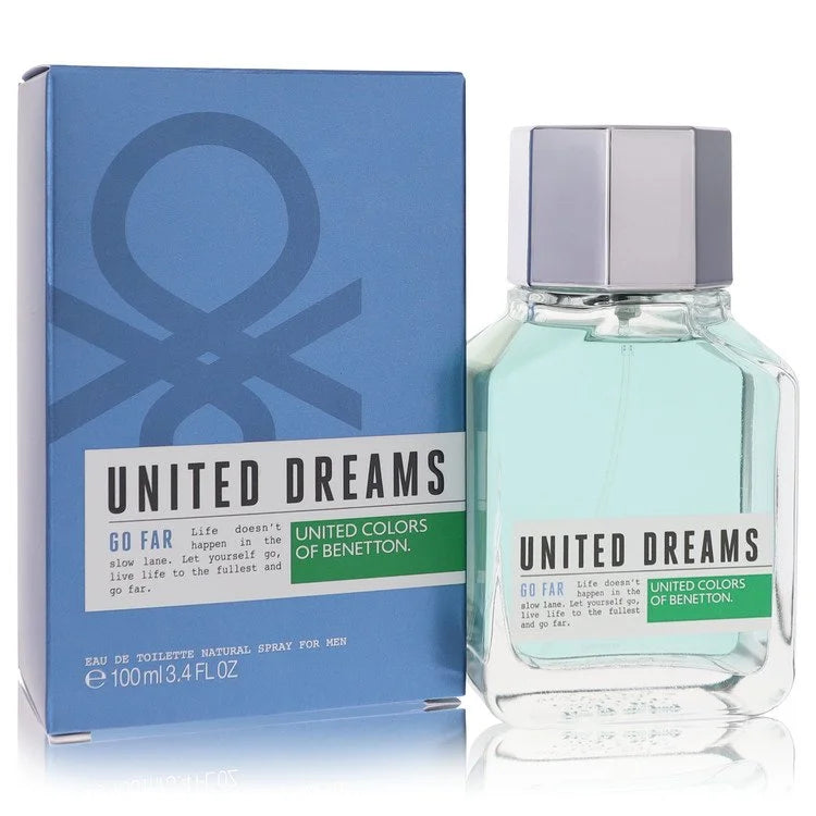 United Dreams Go Far by Benetton for Men. Eau De Toilette Spray 3.4 oz | Perfumepur.com