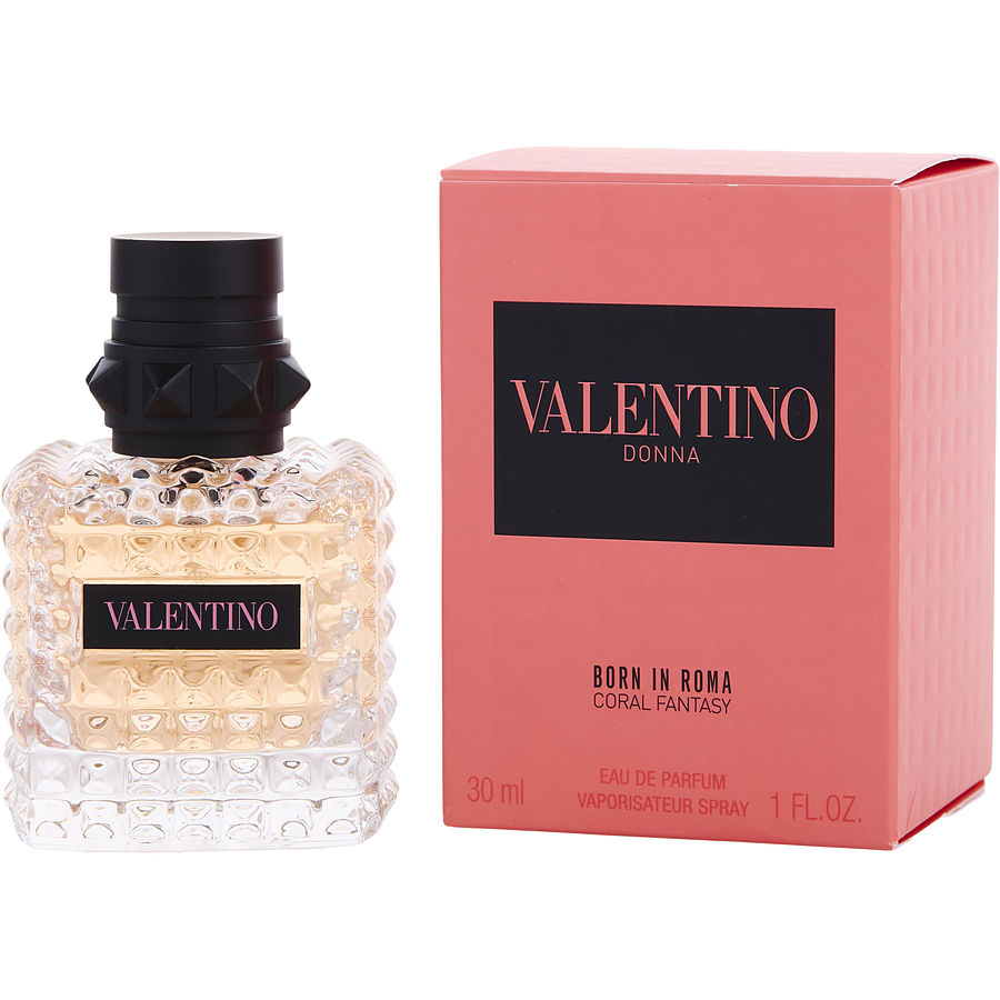 Valentino Donna Born In Roma Coral Fantasy By Valentino for Women. Eau De Parfum Spray 1 oz | Perfumepur.com