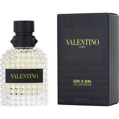 Valentino Uomo Born In Roma Yellow Dream By Valentino for Men. Eau De Toilette Spray 1.7 oz | Perfumepur.com