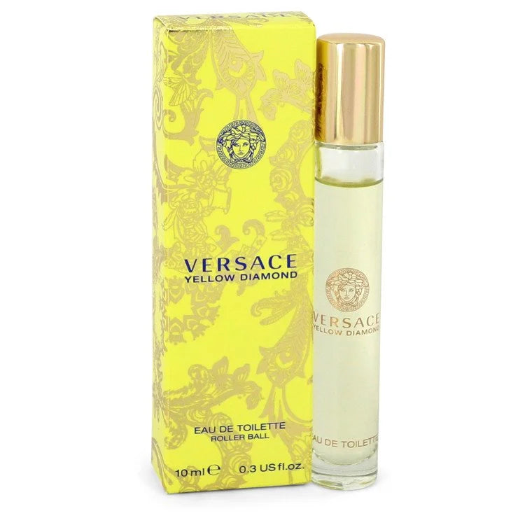 Versace Yellow Diamond by Versace for Women. Mini EDT Rollerball  .3 oz | Perfumepur.com