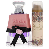 Washwashah by Lattafa for Women. Eau De Parfum Spray Plus 1.7 Oz Deodorant (Unboxed) 3.4 oz | Perfumepur.com