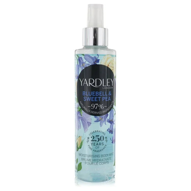 Yardley Bluebell & Sweet Pea by Yardley London for Women. Moisturizing Body Mist 6.8 oz | Perfumepur.com