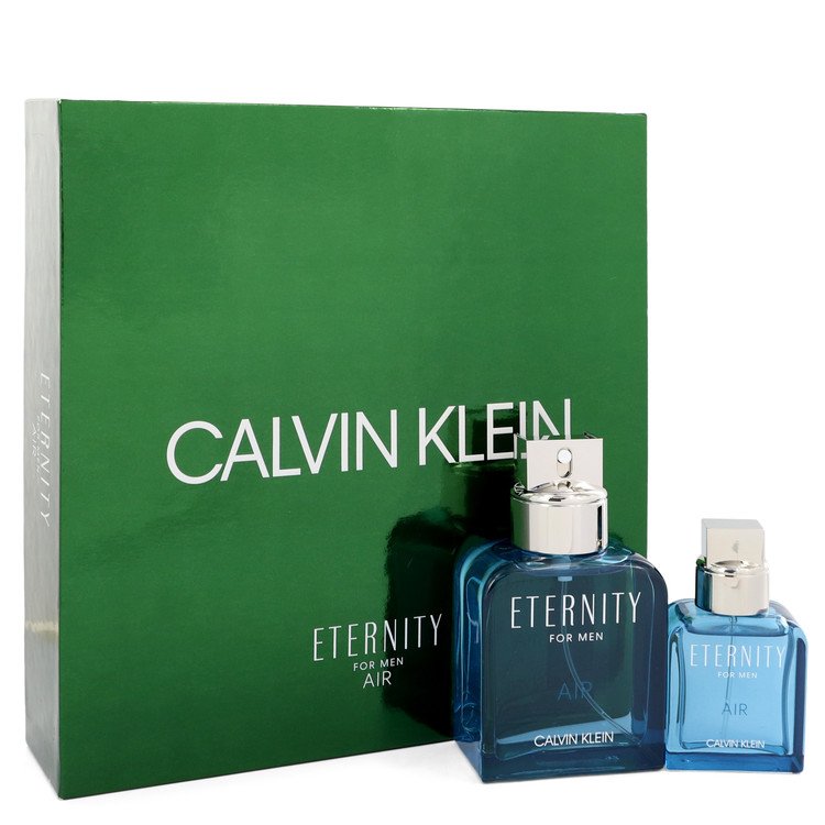 Eternity Air by Calvin Klein for Men. Gift Set - 3.4 oz Eau De Toilette Spray + 1 oz Eau De Toilette Spray --