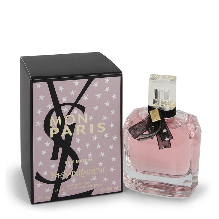 Mon Paris by Yves Saint Laurent for Women. Eau De Parfum Spray (Star Edition) 3 oz