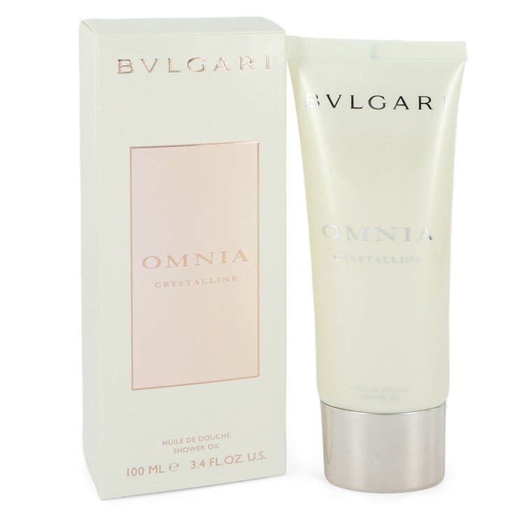 Omnia Crystalline by Bvlgari for Women. Shower Oil 3.3 oz