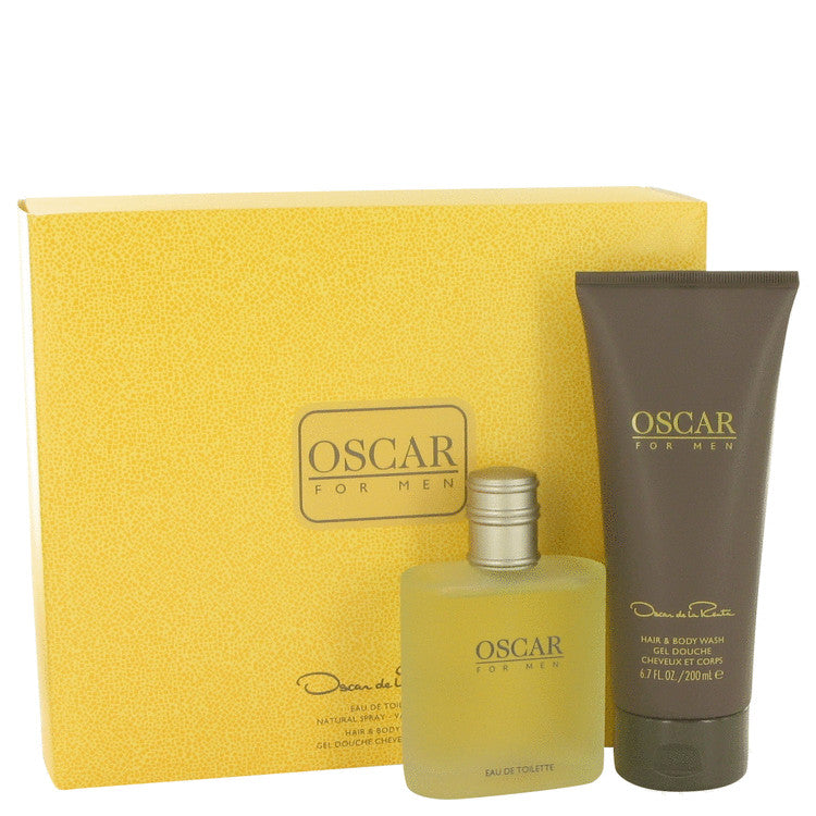 Oscar by Oscar de la Renta for Men. Gift Set - 3.4 oz Eau De Toilette Spray + 6.7 oz Hair & Body Wash --