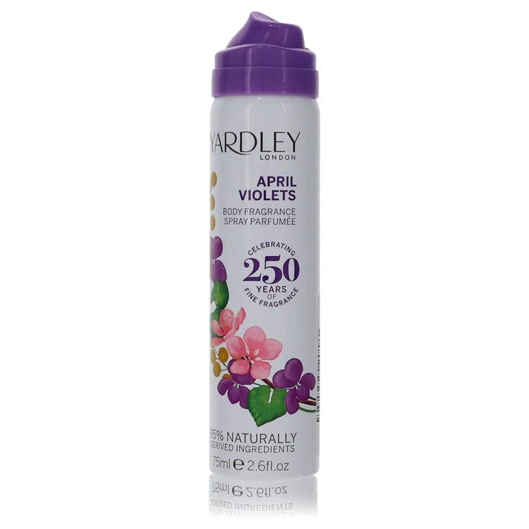 April Violets by Yardley London for Women. Body Spray (Tester) 2.6 oz