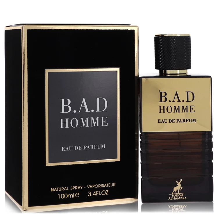 B.A.D Homme by Maison Alhambra for Men. Eau De Parfum Spray 3.4 oz | Perfumepur.com