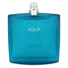 Chrome Aqua by Azzaro for Men. Eau De Toilette Spray (Tester) 3.4 oz