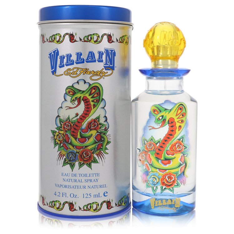 Ed Hardy Villain by Christian Audigier for Men. Eau De Toilette Spray 4.2 oz