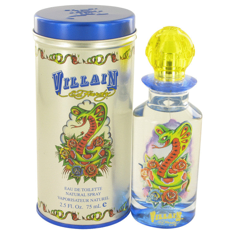 Ed Hardy Villain by Christian Audigier for Men. Eau De Toilette Spray 2.5 oz