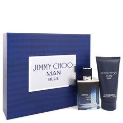 Jimmy Choo Man Blue by Jimmy Choo for Men. Gift Set - 1.7 oz Eau De Toilette Spray + 3.3 oz Shower Gel --